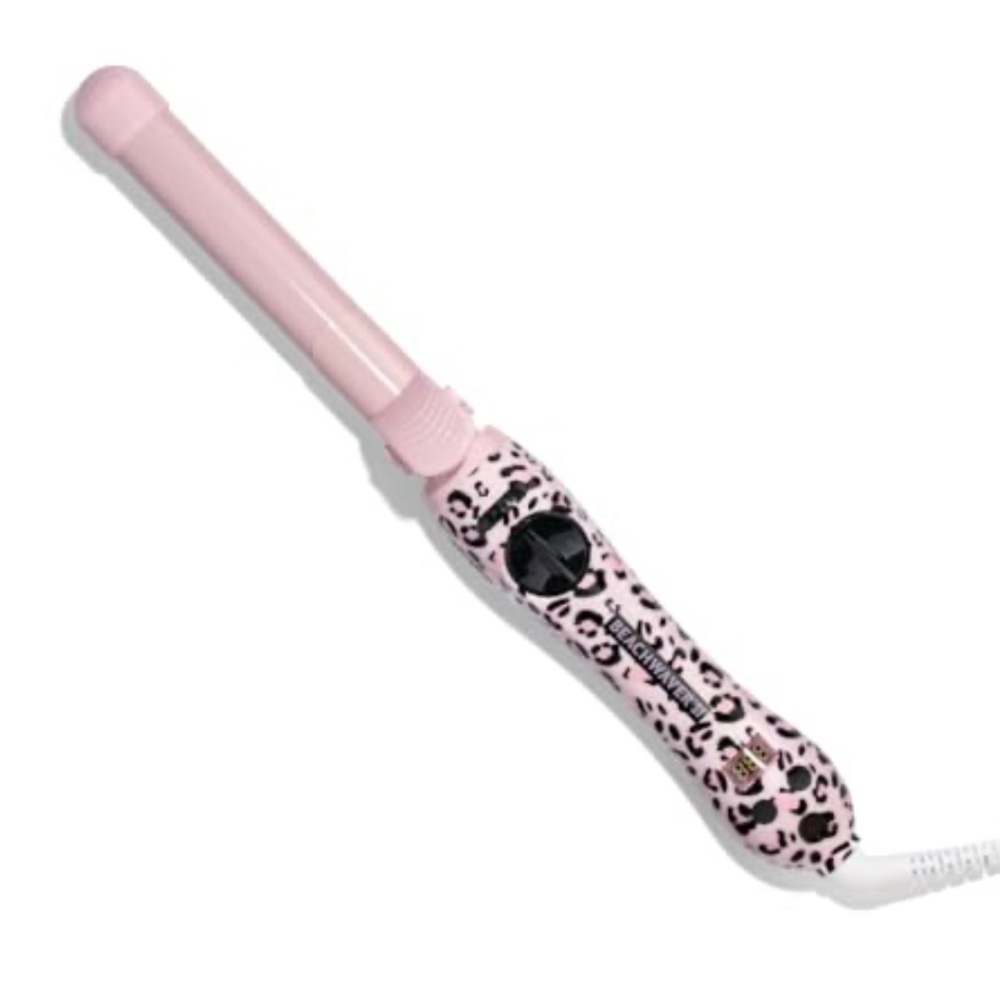 The Beachwaver Co. Pink Animal Print Hair Curler